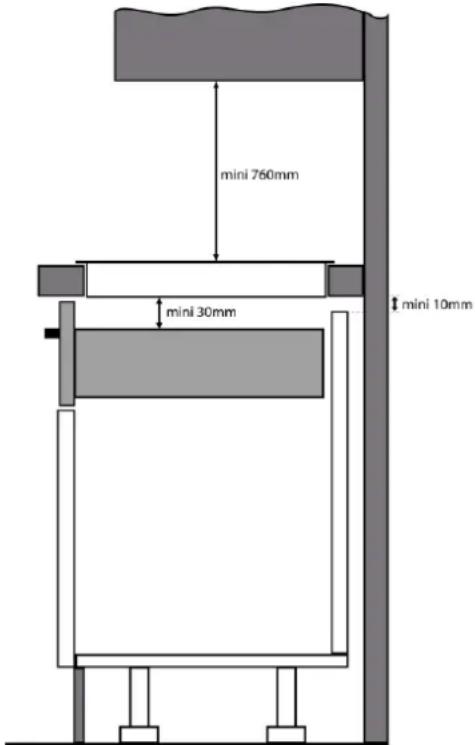 BERTAZZONI P784IC1G5NE - Fitting - installing: - 3