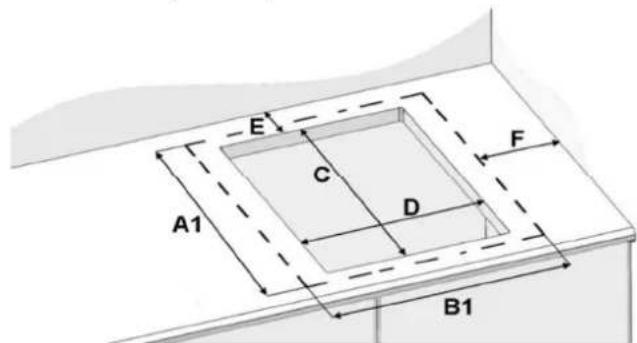 BERTAZZONI P906IM3G5NE - Encastrement - 1