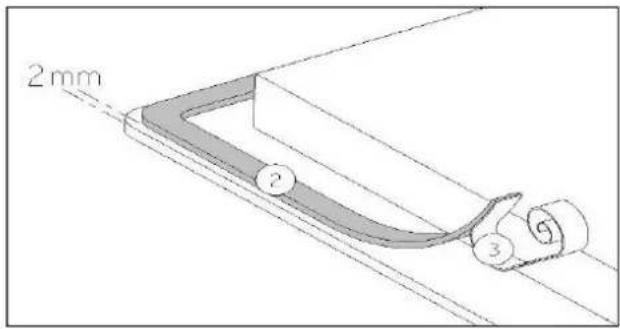 BERTAZZONI P906IM3G5NE - Colocacion de la junta de estanqueidad - 1
