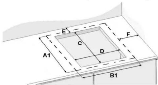 BERTAZZONI P906IM3G5NE - Encaje: - 1