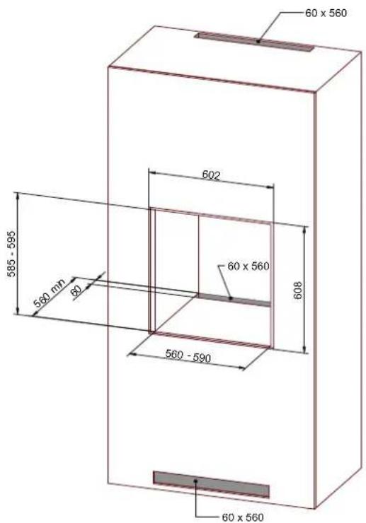 BERTAZZONI F605MODGKXS - INSTALLAZIONE A COLONNA - 1