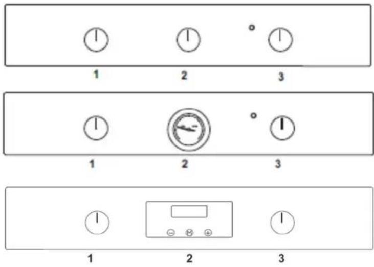 BERTAZZONI F605PROGKX - ΠΑΝΕΛ ΕΝΤΟΛΩΝ ΜΕ ΔΥΟ ΚΟΥΜΠΙΑ - 1