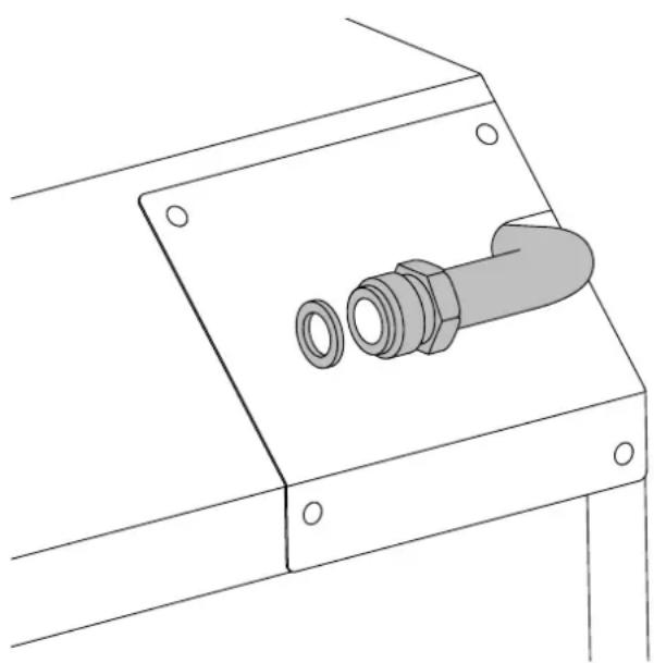 BERTAZZONI F605PROGKX - RACCORDEMENT DE L'APPAREIL À L'ALIMENTATION DE GAZ - 1