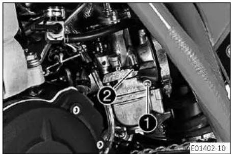 GAS GAS TXT Racing 250 (2022) - Régler le régime de ralenti du carburateur - 1