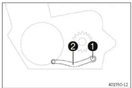 GAS GAS EC 250 (2023) - Regler la position de base du selecteur - 1
