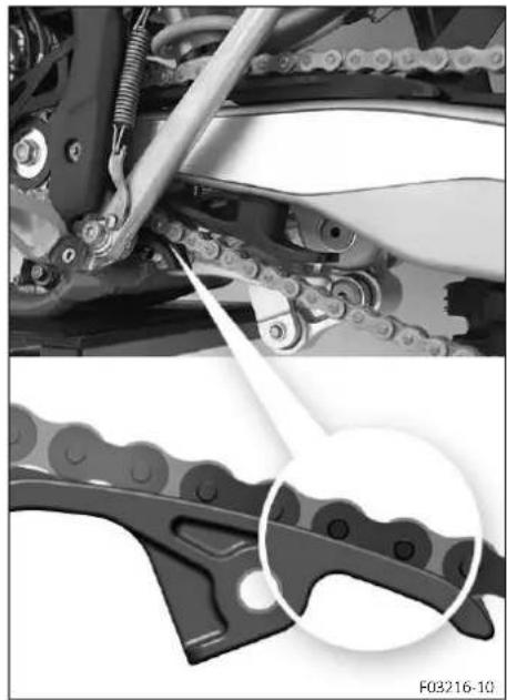 GAS GAS EC 350F (2022) - TRAVAUX D'ENTRETIEN SUR LA PARTIE-CYCLE - 1