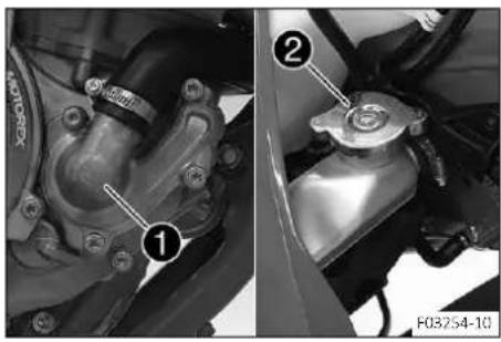 GAS GAS EC 350F (2022) - Systeme de refroidissement - 1
