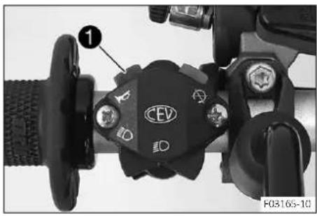 GAS GAS EC 350F (2022) - Bouton de klaxon - 1