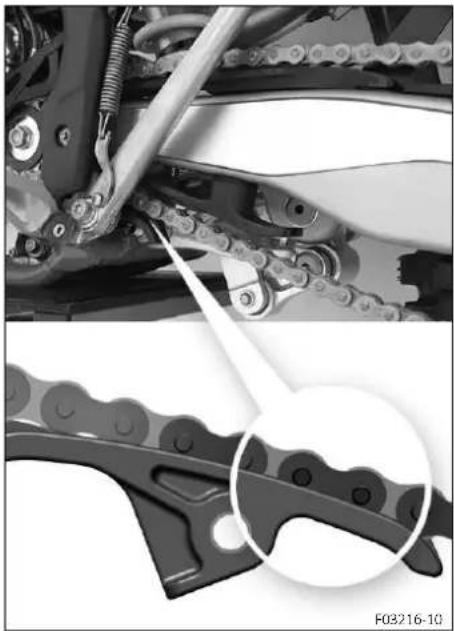 GAS GAS EC 350F (2021) - TRAVAUX D'ENTRETIEN SUR LA PARTIE-CYCLE - 1
