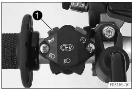 GAS GAS EC 350F (2021) - Bouton de klaxon - 1