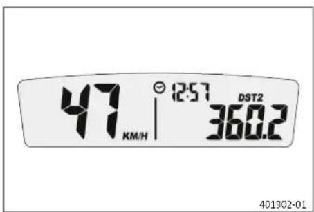 GAS GAS EC 350F (2021) - Vitesse, heure et distance parcourue 2 DST2 - 1