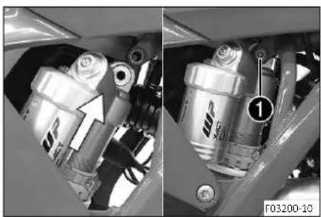 GAS GAS EC 350F (2021) - Monter l'amortisseur - 1