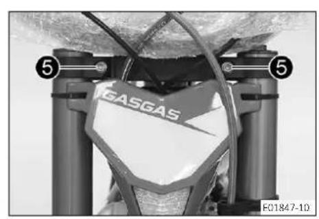 GAS GAS TXT GP 250 (2021) - TRAVAUX D'ENTRETIEN SUR LA PARTIE-CYCLE - 1