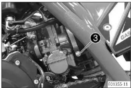 GAS GAS TXT GP 250 (2021) - Monter le boîtier du filtre à aï - 3