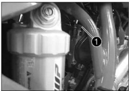 GAS GAS MC 450F (2021) - Vis de réglage du régime de ralenti - 1