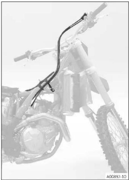 GAS GAS MC 450F (2021) - TRAVAUX D'ENTRETIEN SUR LA PARTIE-CYCLE - 1