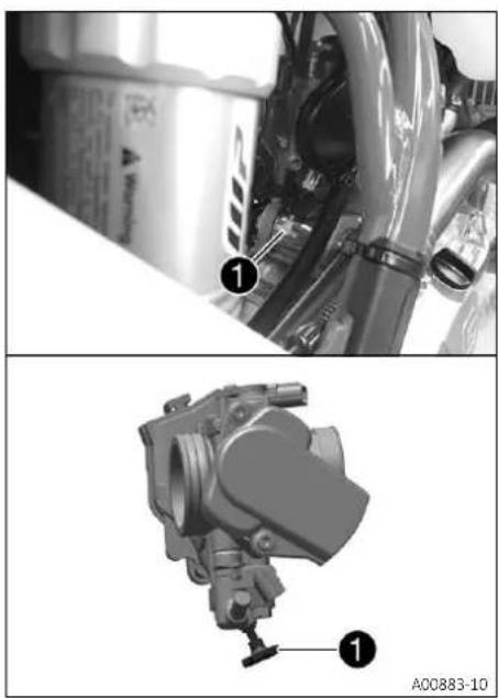 GAS GAS MC 450F (2021) - Bouton de démarrage à froid - 2