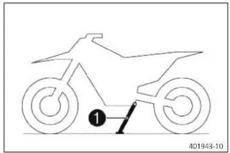 GAS GAS MC 450F (2021) - TRAVAUX D'ENTRETIEN SUR LA PARTIE-CYCLE - 1