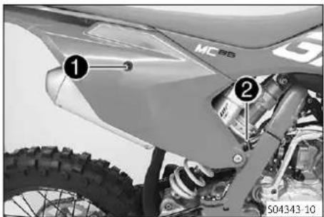 GAS GAS MC 85 (2022) - Avertissement - 1