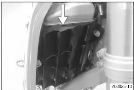 GAS GAS MC 85 (2022) - Cache du radiateur - 1