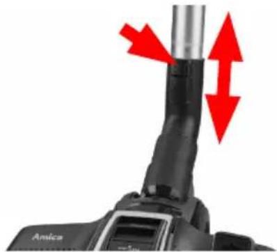AMICA Sharq VM 7011 - Інструкція по сполученню пилососа зі шлангом - 7