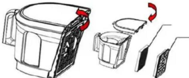 AMICA Akman VM 4012 - A bemeneti szuro tiszitasa es csereje - 1