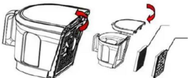 AMICA Akman VM 4012 - Cisténia vymena vtupniho filtru - 1