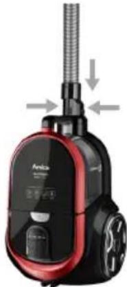 AMICA Akman VM 4012 - Spárovanie dial'kového ovládania v rukovati s yvarsačom - 1