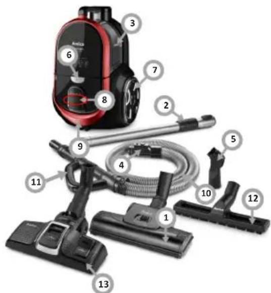AMICA Akman VM 4012 - VASE ZARIADENIE: - 1
