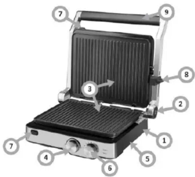 AMICA GK 4011 - EQUIPAMIENTO Y DISEÑO DEL APARATO: - 1