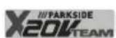 PARKSIDE PFBA 20Li A1 - Symbols on the device - 2