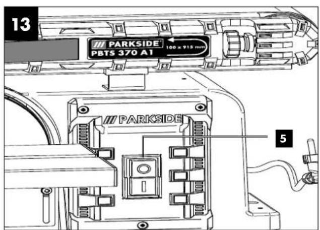 PARKSIDE PBTS 370 A1 - 14