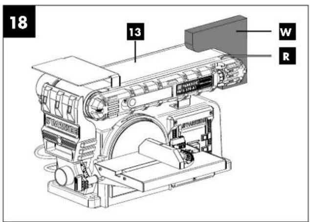 PARKSIDE PBTS 370 A1 - BAND- EN SCHIJFSCHUURMACHINES - 3