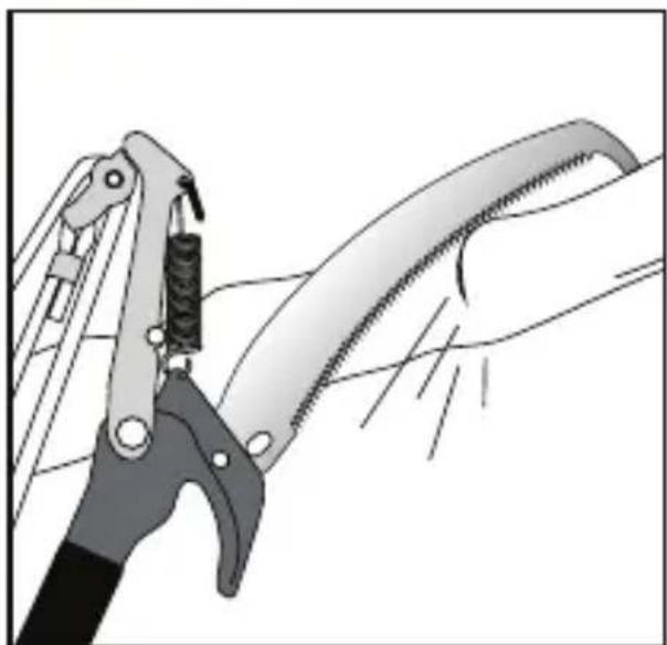 PARKSIDE IAN 354759 - EXTENDABLE TREE LOPPER WITH SAW - 5