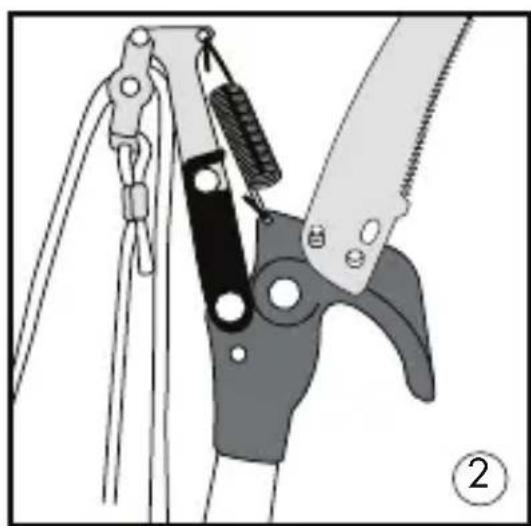 PARKSIDE IAN 354759 - EXTENDABLE TREE LOPPER WITH SAW - 3