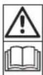 PARKSIDE PRM 1300 A1 - Pictorial Diagrams on the Equipment - 1