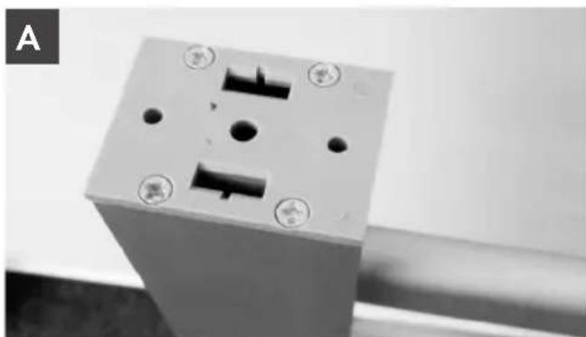 SILVERCREST SHH 150 A1 - - Installing the aluminium stands - 1