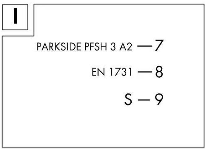 PARKSIDE PFSH 3 A2 - FR BE - 8