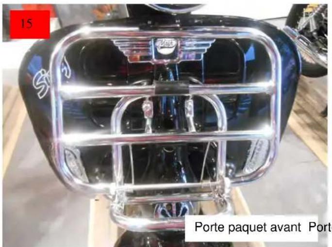 Mash Sixty 125cc (2017) - 15) Portes paquets - 1