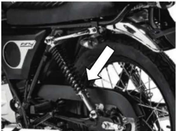 Mash Fifty 50cc (2018) - Amortisseur arrière - 1