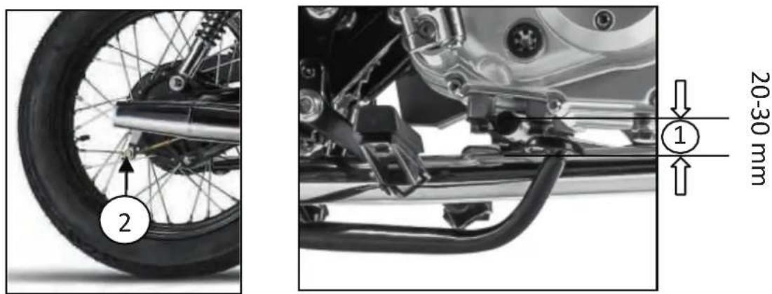 Mash Fifty 50cc (2018) - Frein arrière - 1