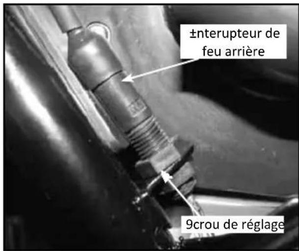 Mash Scrambler 400cc (2015) - Réglage de la lampe de frein arrêté - 1