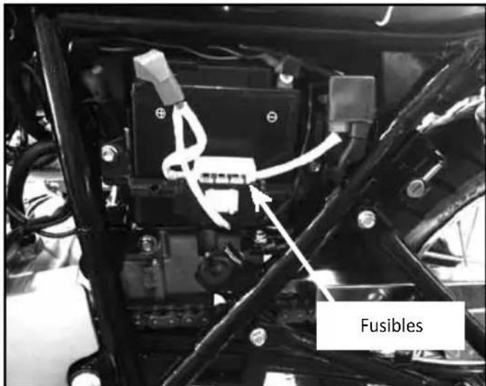 Mash Scrambler 400cc (2015) - Remplacement du fusible - 1