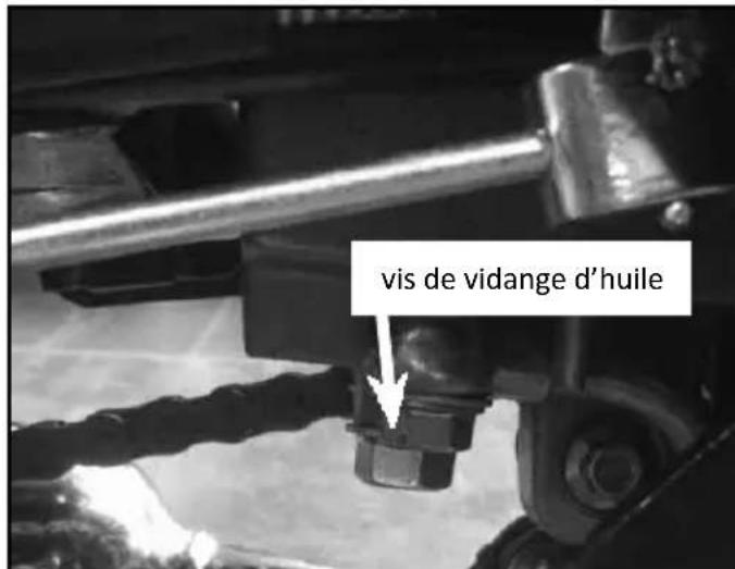 Mash Scrambler 400cc (2015) - Vérification du niveau d'huile - 2
