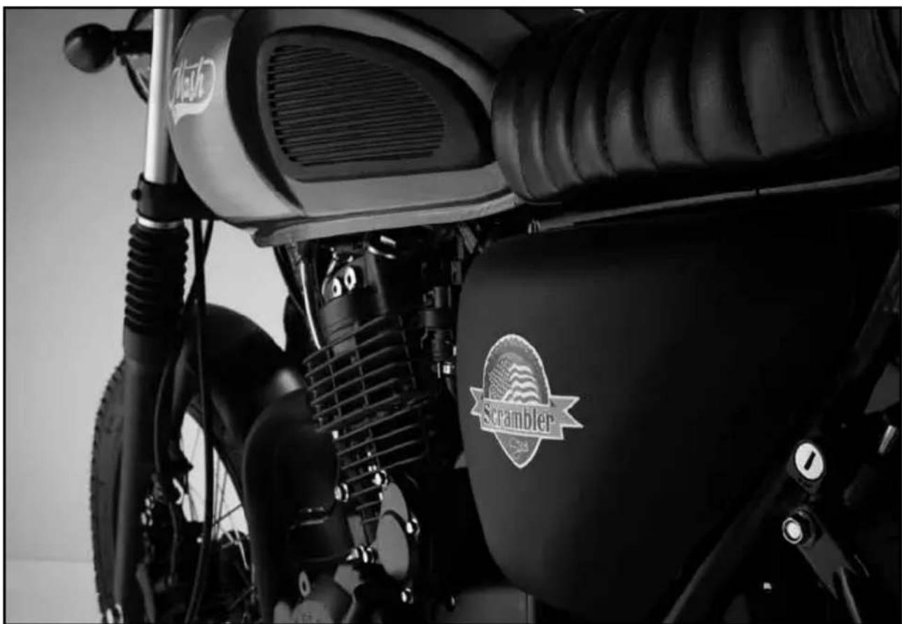 Mash Scrambler 400cc (2015) - Utilisation et lecture du compteur - 2