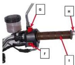 Mash Six Hundred 650cc (2022) - commodo droit - 1