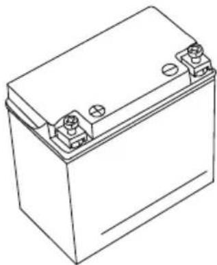 Mash Seventy Five 125cc (2012) - Instructions relatives à l'utilisation d'une batterie sans entretien - 1