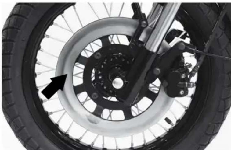 Mash Seventy Five 125cc (2012) - Garnitures de frein - 1