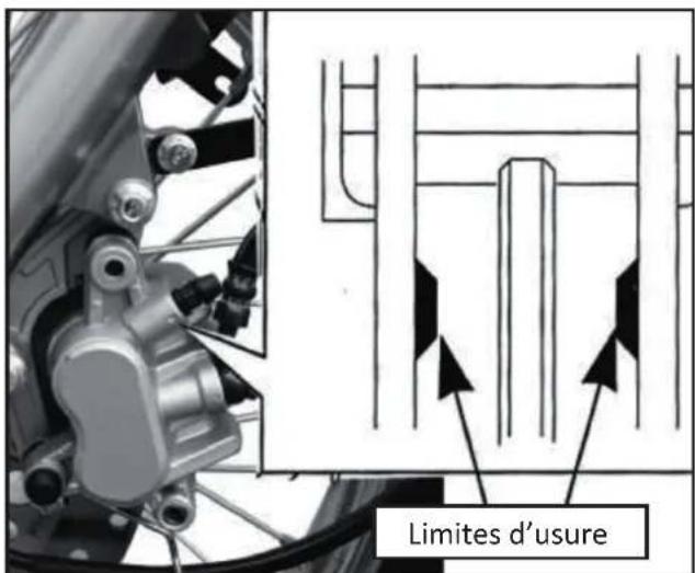 Mash Five Hundred 400cc (2019) - Vérification des garnitures de frein - 1