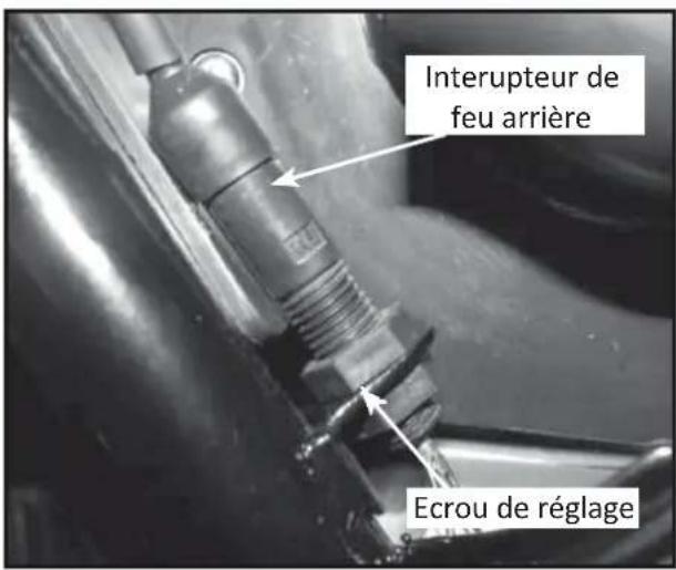 Mash Five Hundred 400cc (2019) - Réglage de la lampe de frein arrière - 1